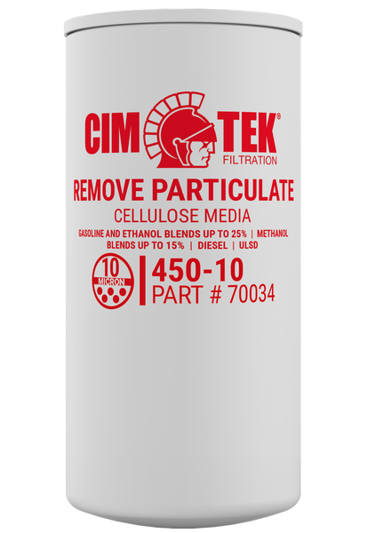 Cim-Tek 70034 450-10 10 Micron Fuel Filter