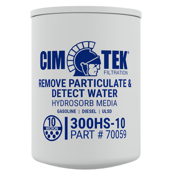 Cim-Tek 70059 300HS-10 10 Micron Water Detection Particulate Fuel Filter