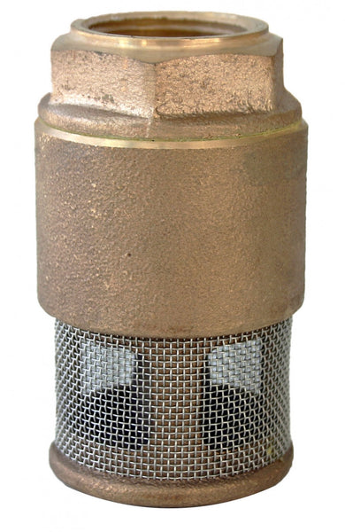 Single-Poppet Foot Valve