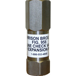 Morrison Bros 958 In-Line Check Valve