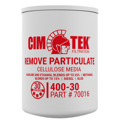 Cim-Tek 70016 400-30 30 Micron Particulate Fuel Filter