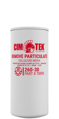 Cim-Tek 70095 260-30 30 Micron Cellulose Filter